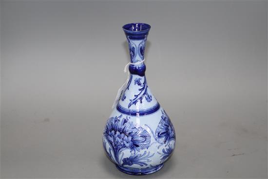 A Moorcroft Macintyre Florian ware vase, 22.5cm